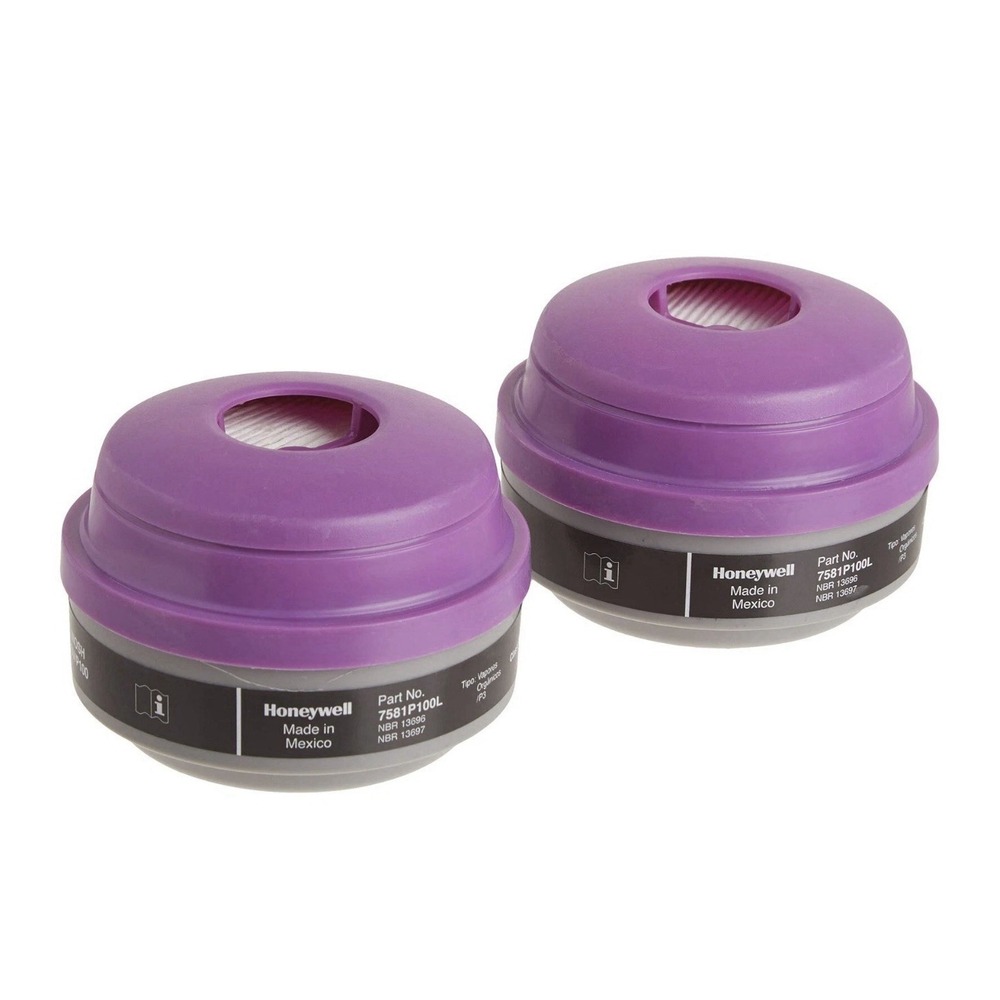 North 7581P100 Combination Organic Vapor P100 Replacement Respirator Cartridge